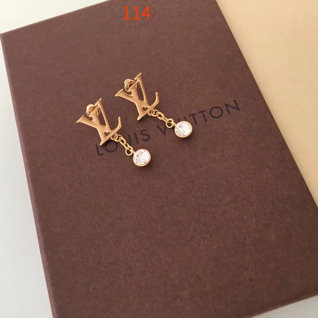 Earring jewelry, no box, JL22 114 115 - qinlai888