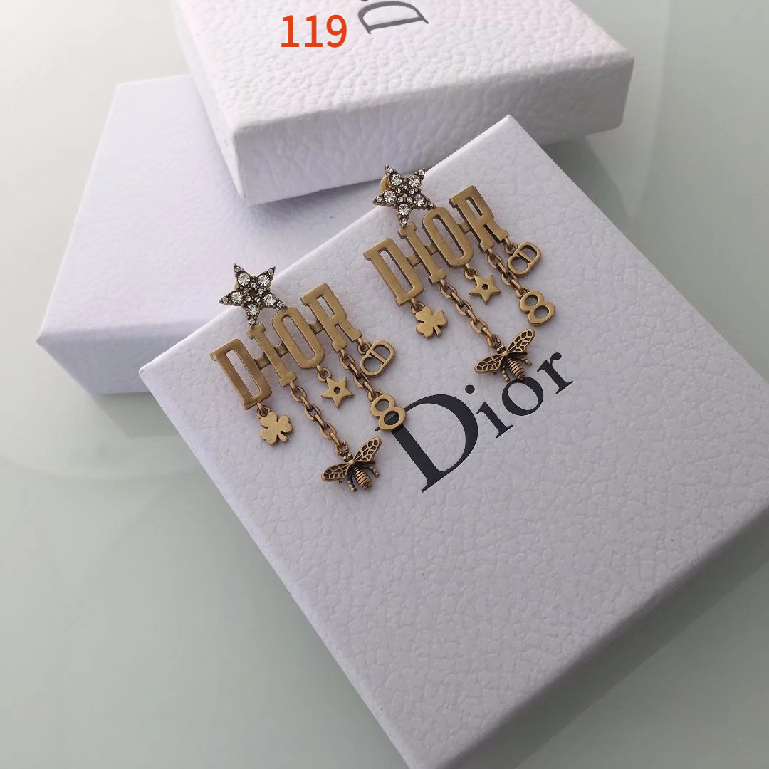 Earring jewelry, no box, JD26 119 - qinlai888