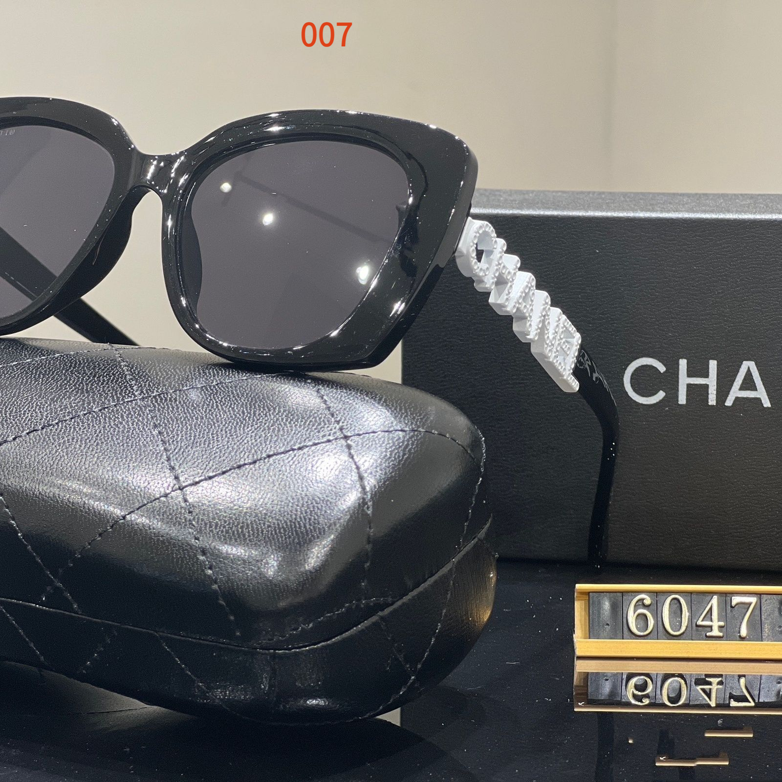 Sunglasses with the Box, SC26-6047 006 007 008 009 010 - qinlai888