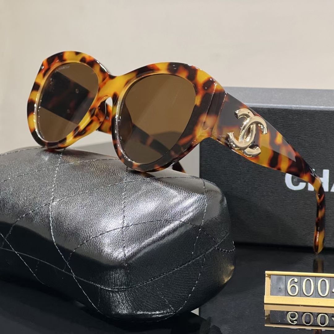 Sunglasses with the Box,SC25-6004 001 002 003 004 005 - qinlai888