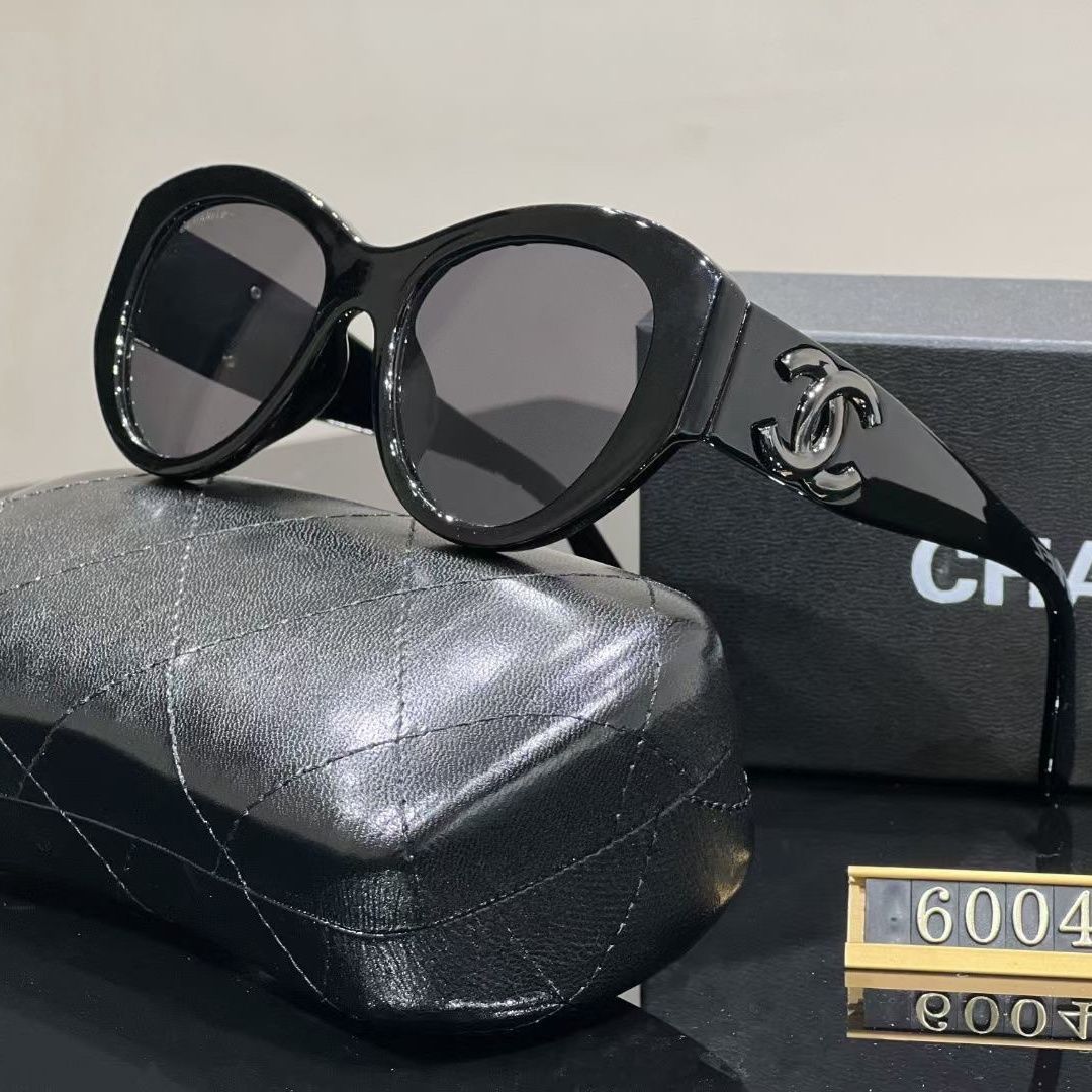 Sunglasses with the Box,SC25-6004 001 002 003 004 005 - qinlai888