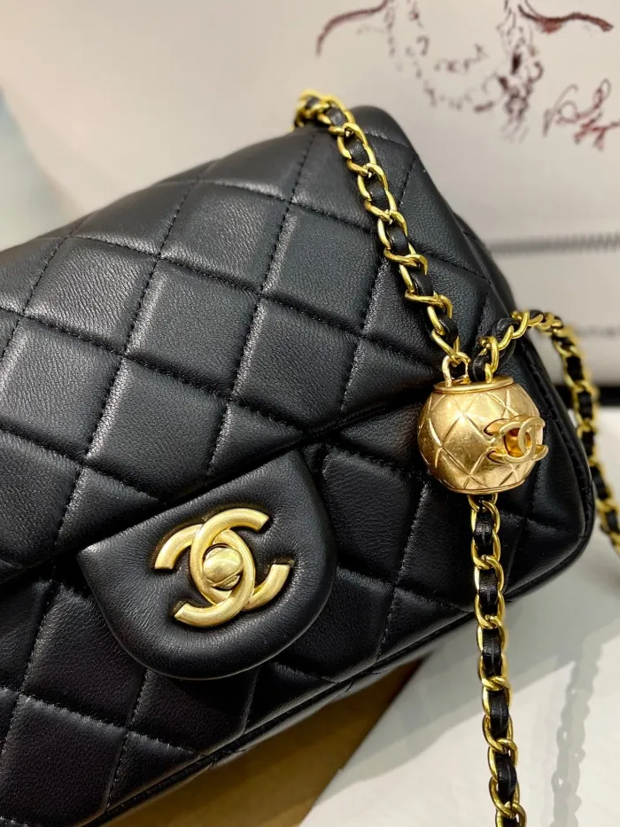 AAA quality leather bag,No box,size: 17cm, BC100 2 - qinlai888