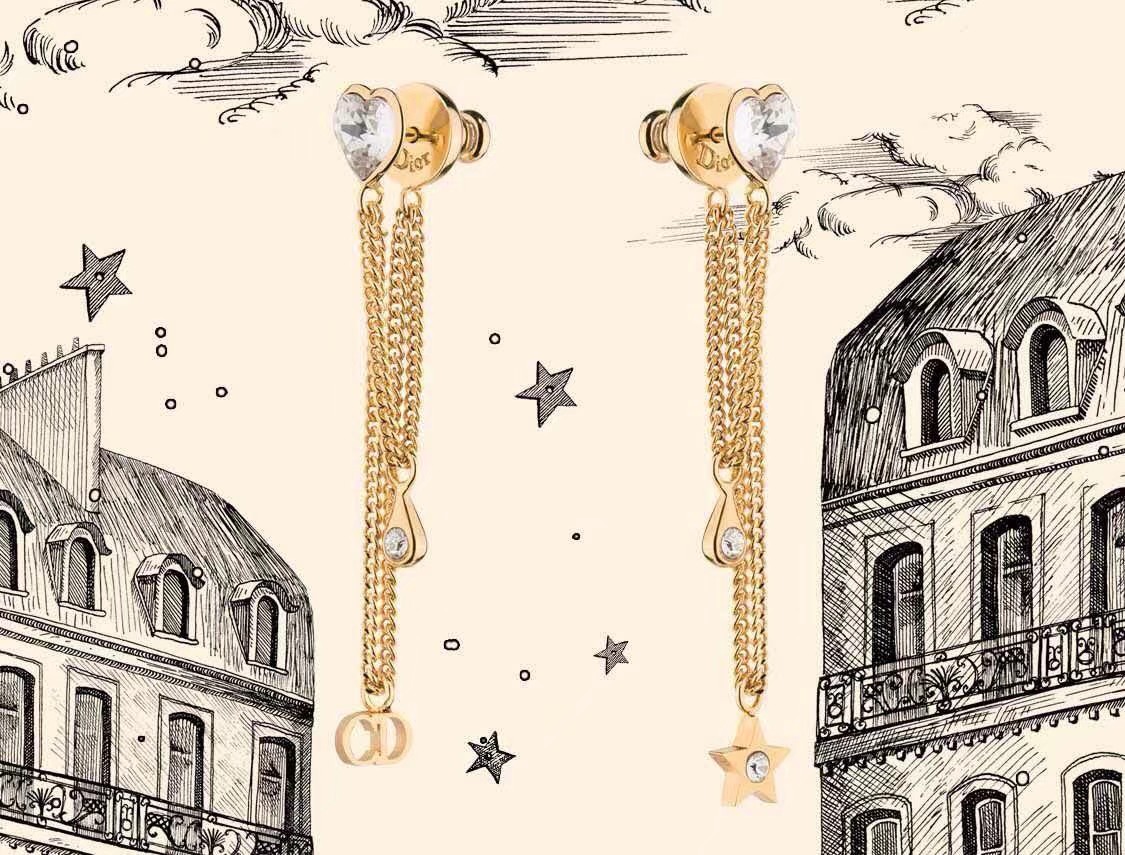 Earring jewelry, no box, JD24 187 - qinlai888