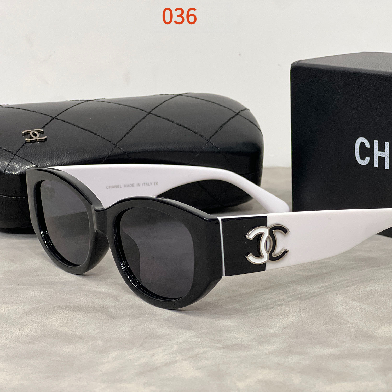 Sunglasses with the Box, SC24 036 037 - qinlai888