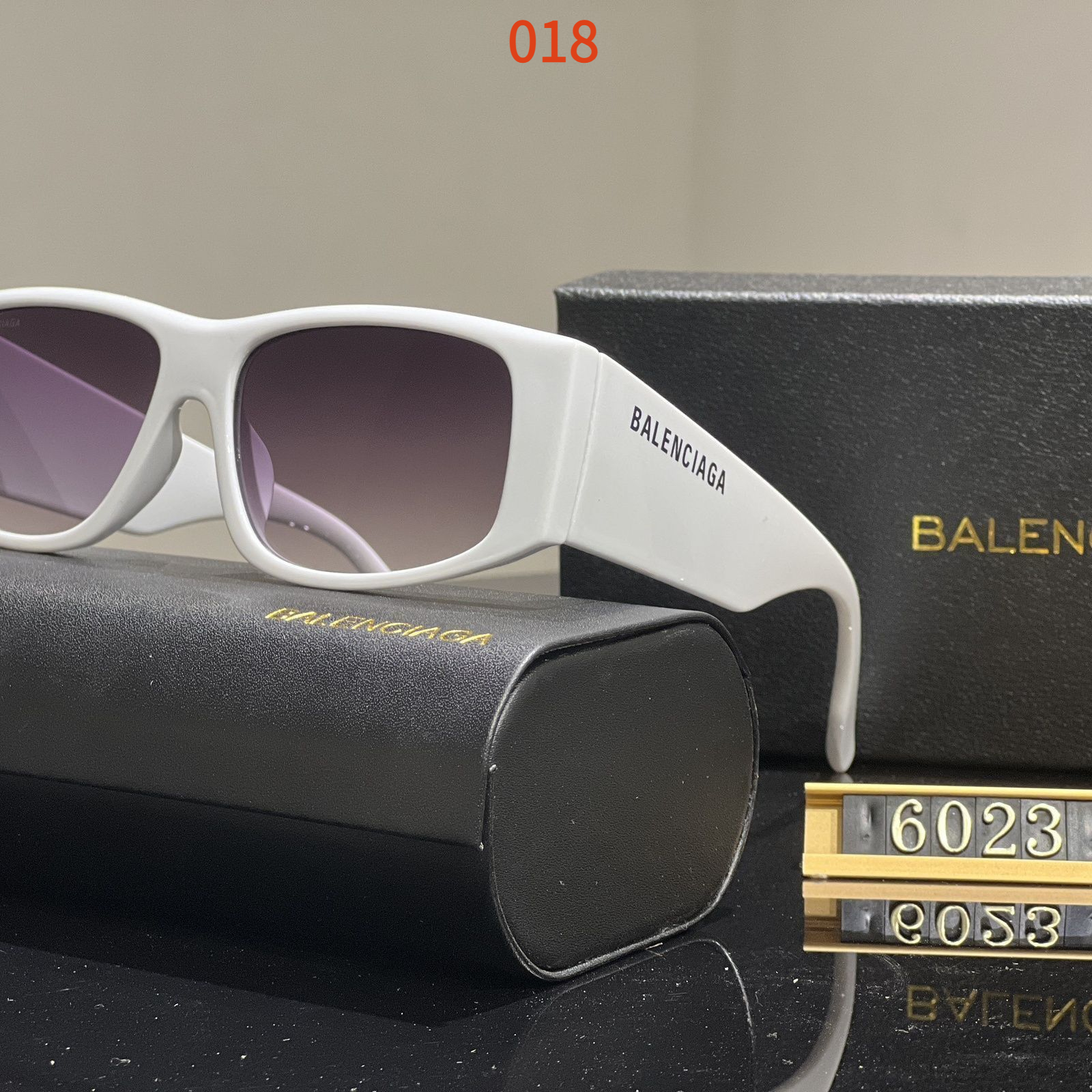 Sunglasses with the Box, SB28-6023 014 015 016 017 018 019 - qinlai888