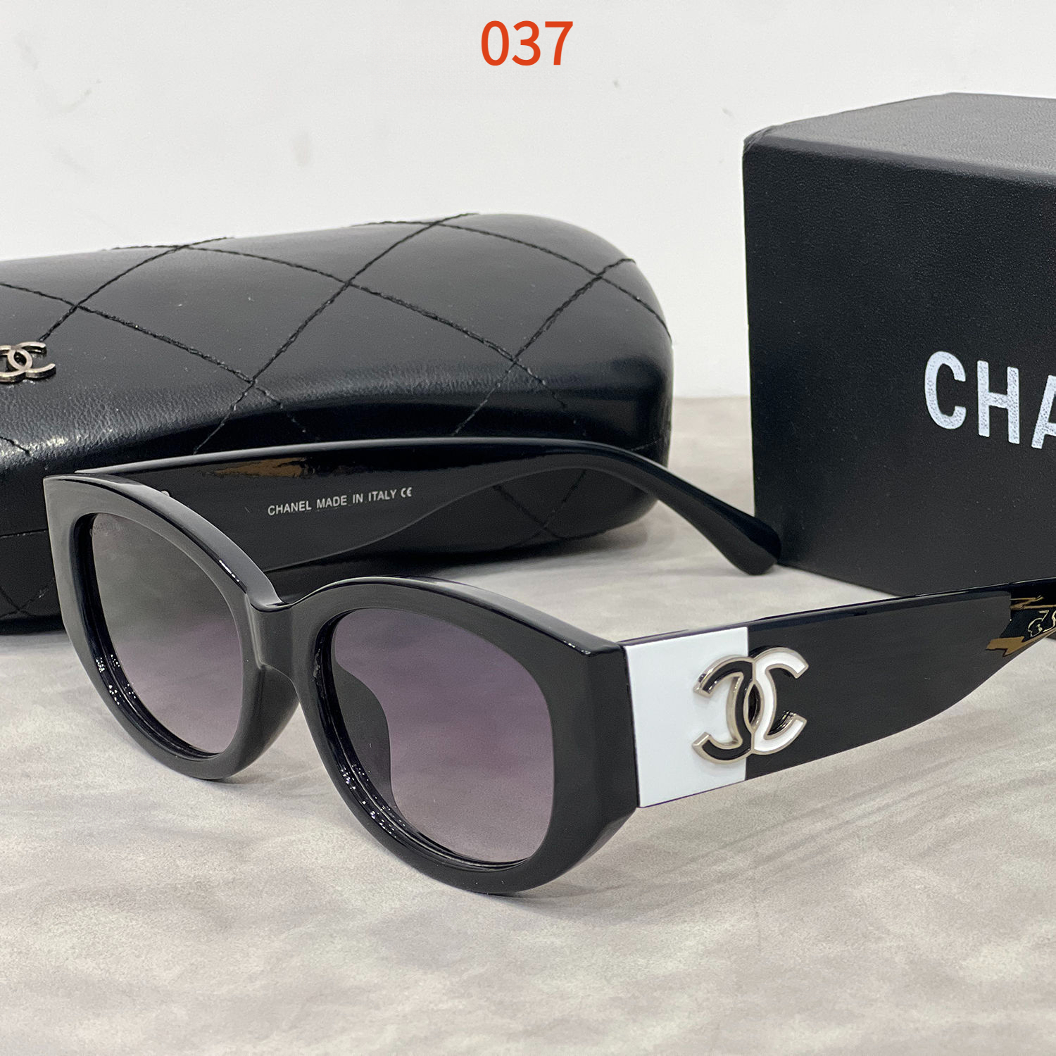 Sunglasses with the Box, SC24 036 037 - qinlai888