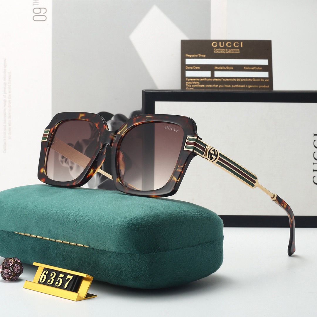 Sunglasses with the Box, SG27-6357 090 091 092 093 094 - qinlai888