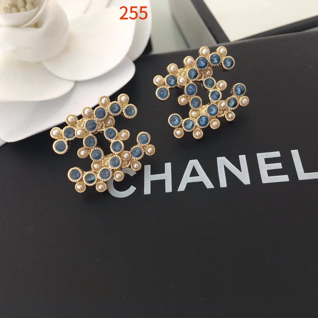 Earring jewelry, no box, JC19 254 255 - qinlai888