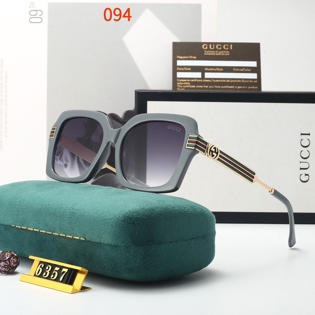 Sunglasses with the Box, SG27-6357 090 091 092 093 094 - qinlai888
