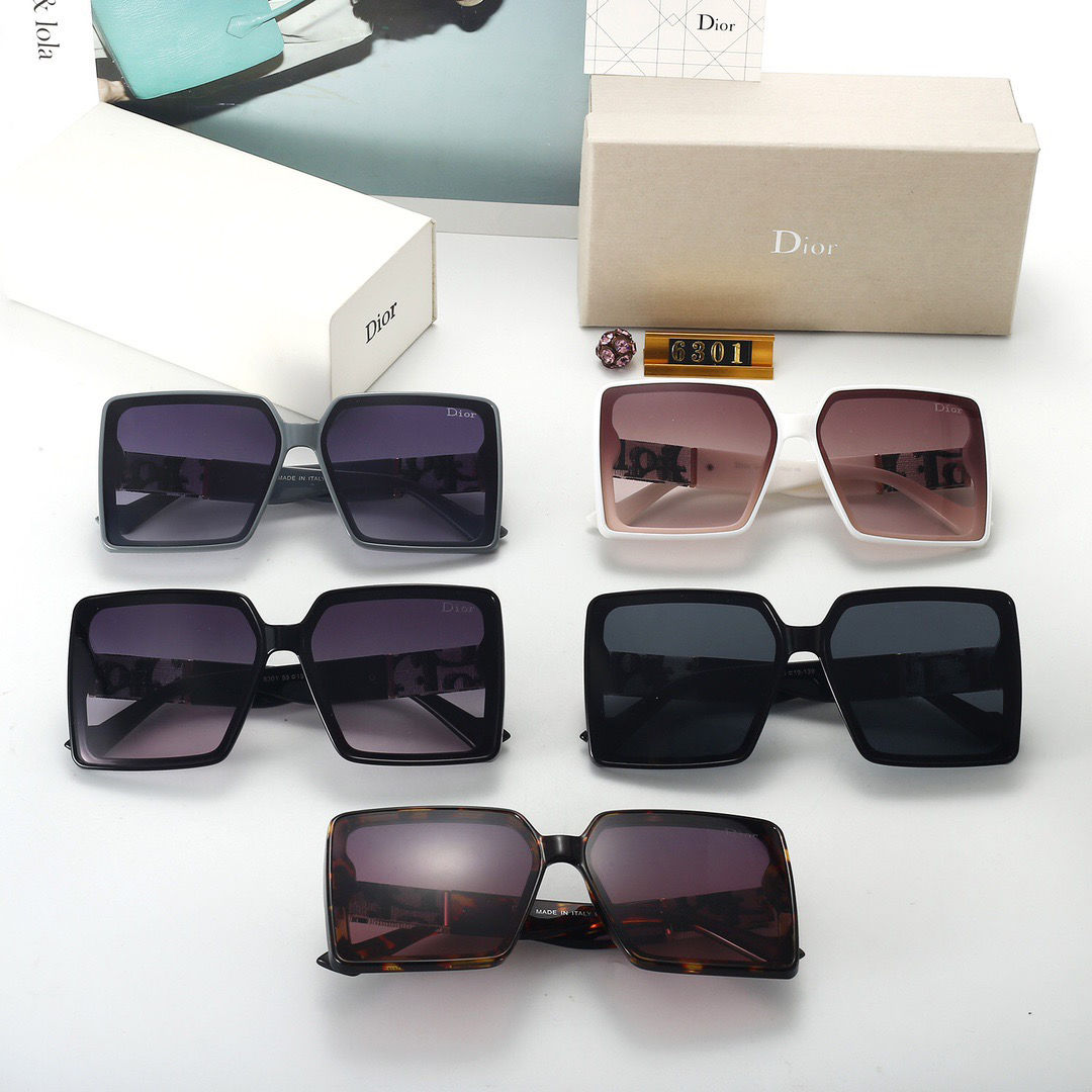 Sunglasses with the Box, SD25-6301 111 112 113 114 115 - qinlai888