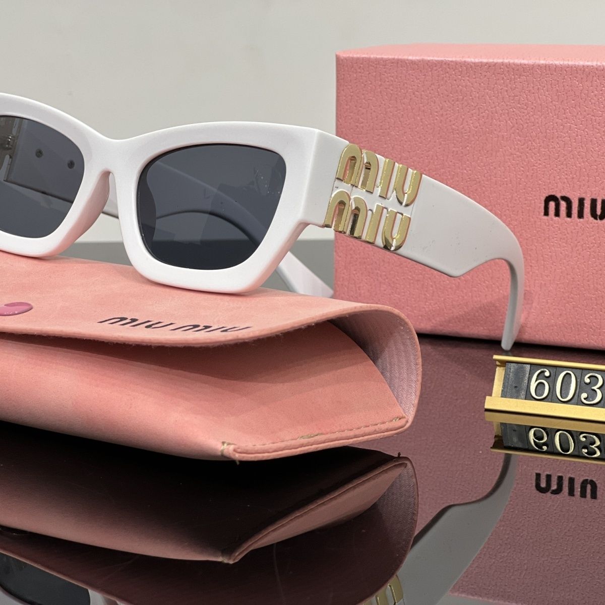 Sunglasses with the Box, SM24-6037 156 157 158 159 - qinlai888