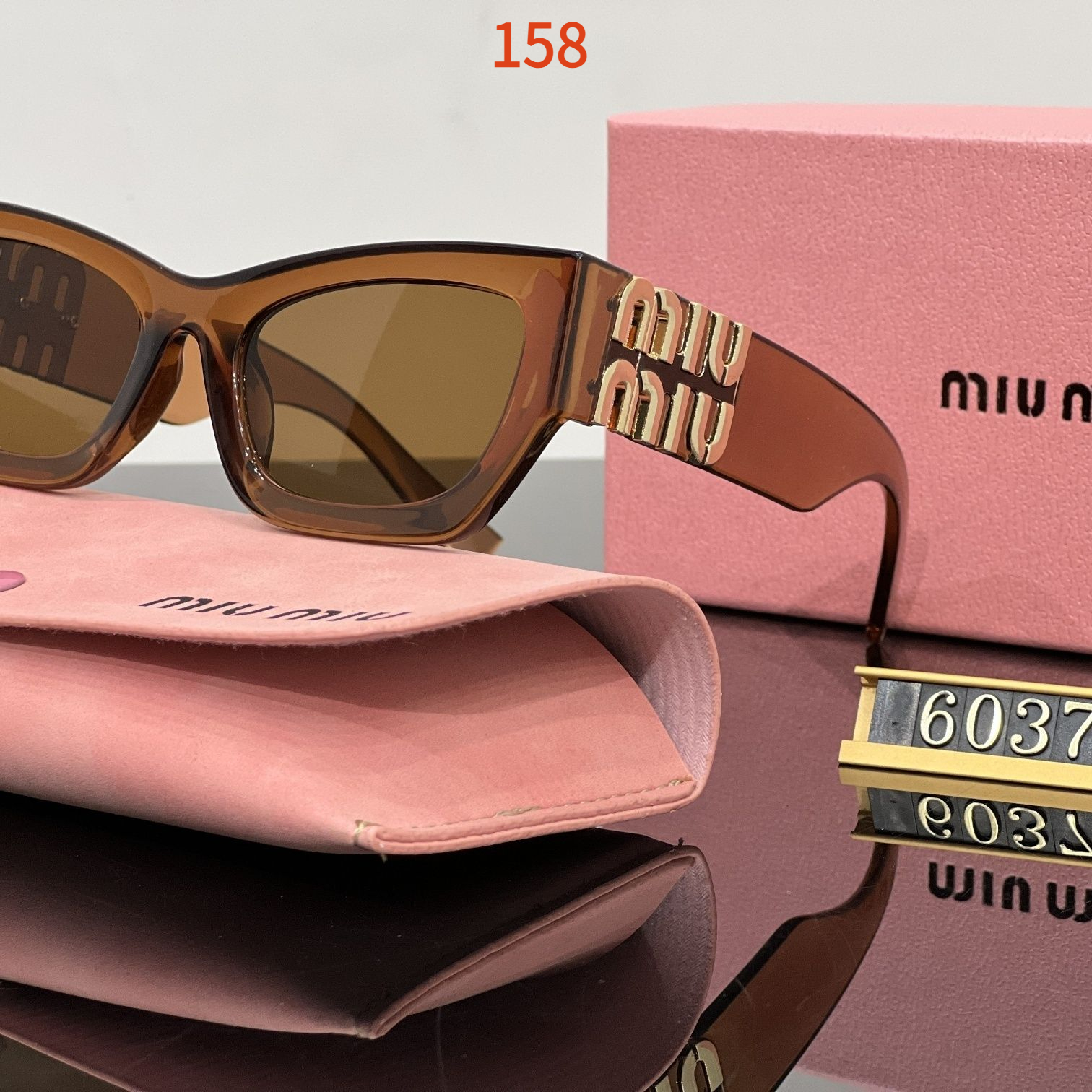 Sunglasses with the Box, SM24-6037 156 157 158 159 - qinlai888