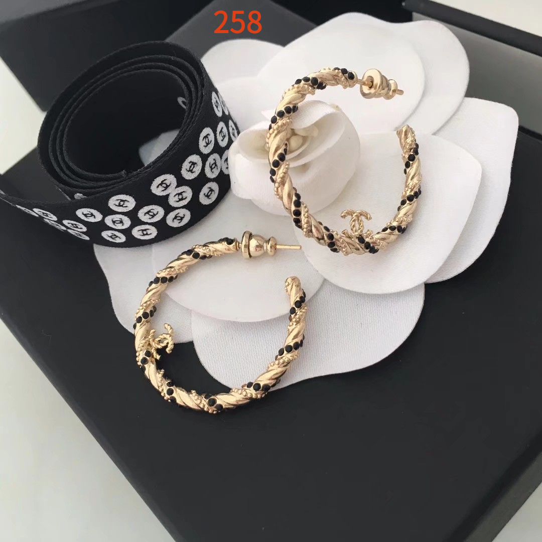 Earring jewelry, no box, JC22 257 258 - qinlai888