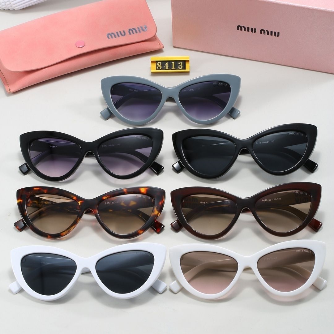 Sunglasses with the Box, SM24-8413 149 150 151 152 - qinlai888