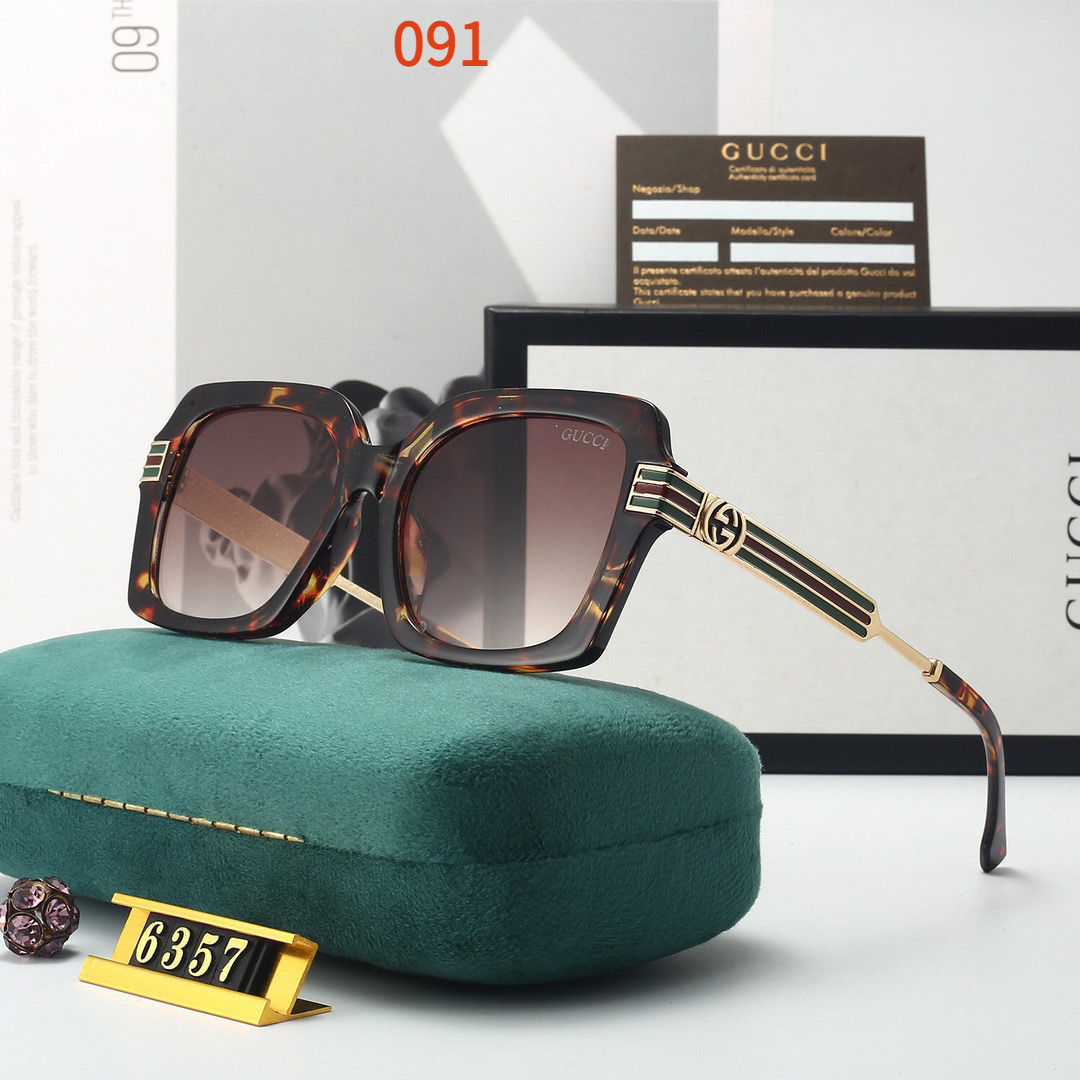 Sunglasses with the Box, SG27-6357 090 091 092 093 094 - qinlai888