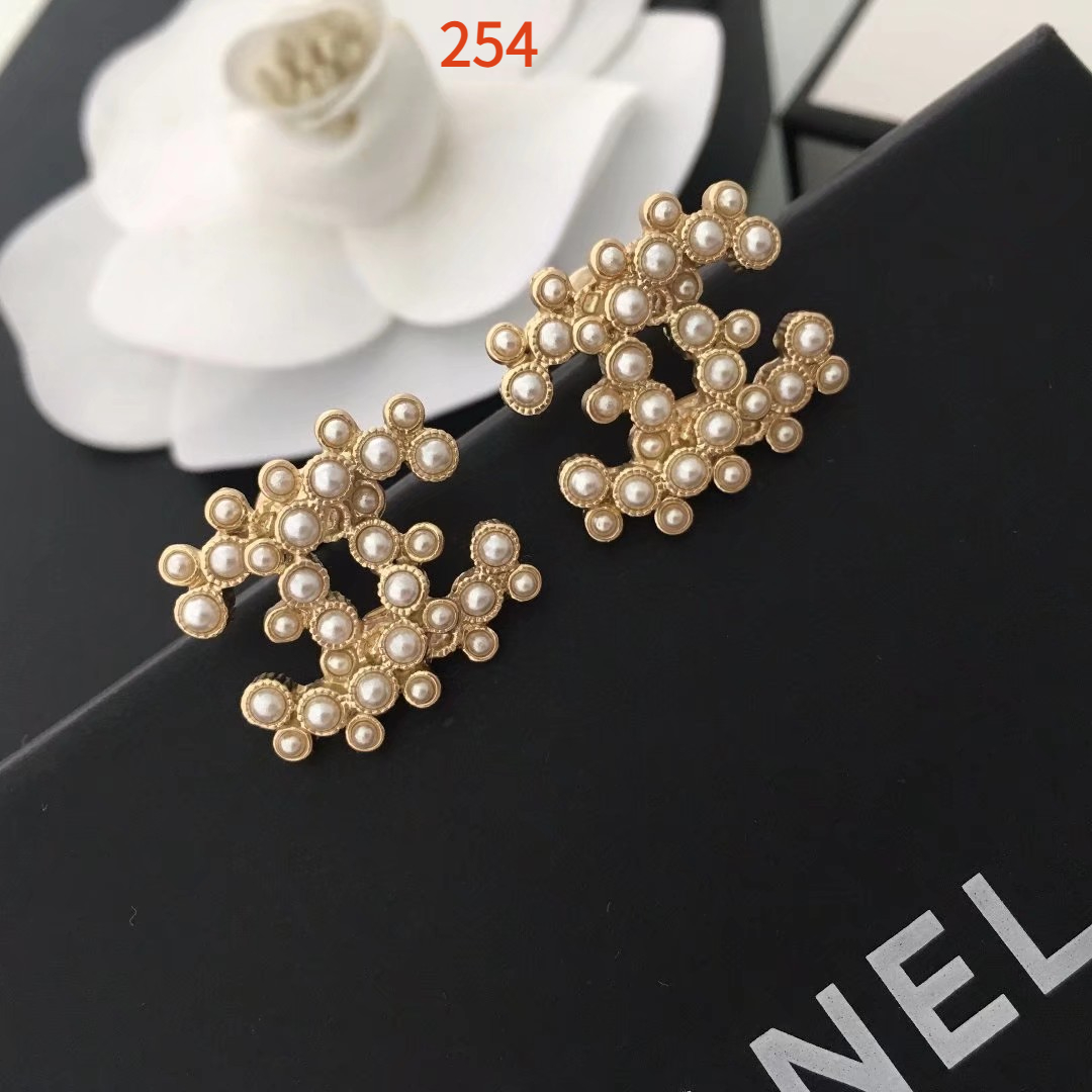 Earring jewelry, no box, JC19 254 255 - qinlai888