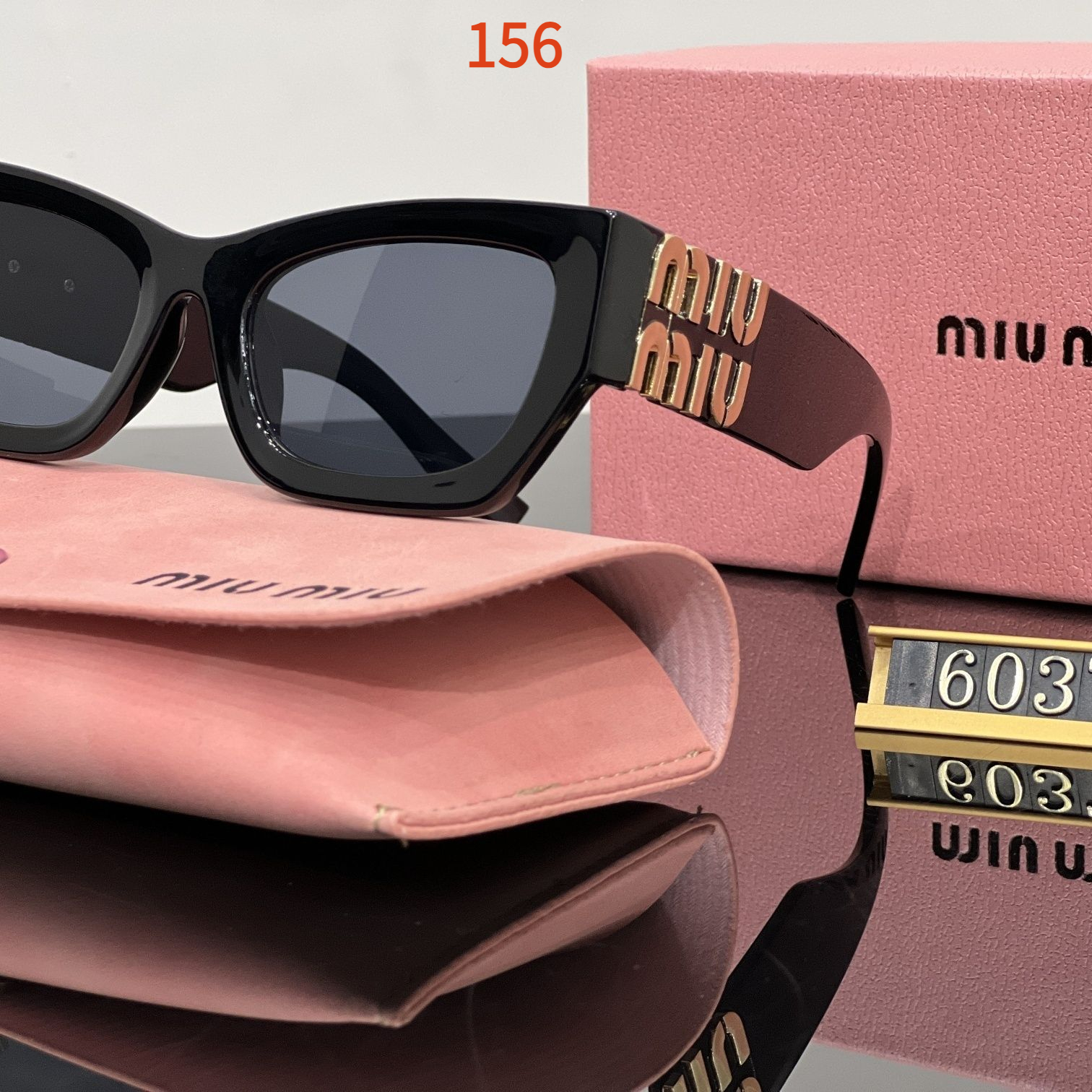 Sunglasses with the Box, SM24-6037 156 157 158 159 - qinlai888