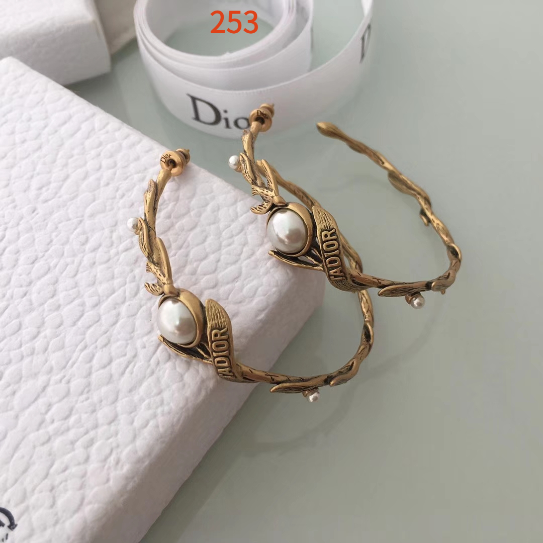 Earring jewelry, no box, JD21 252 253 - qinlai888