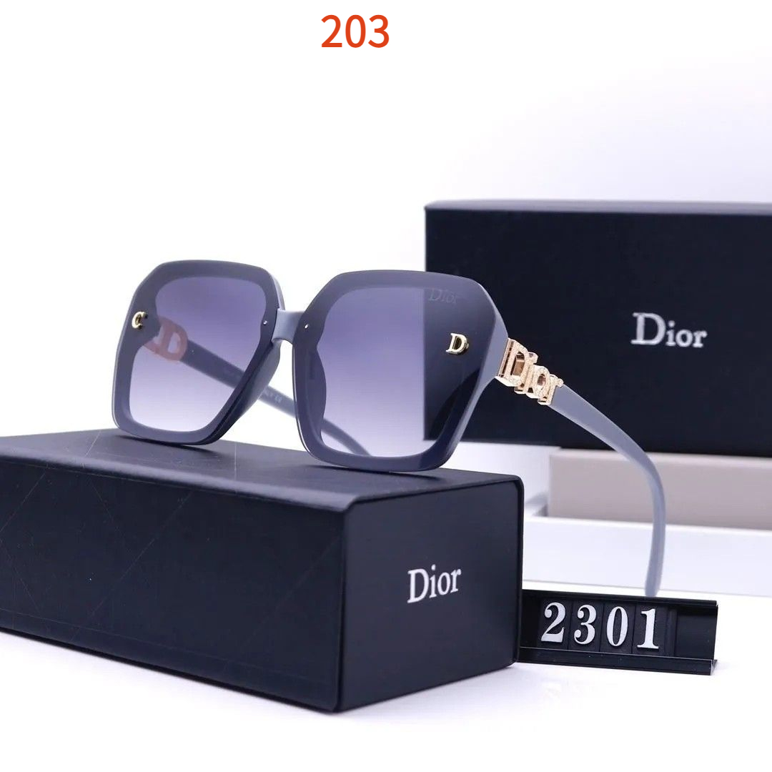 Sunglasses with the Box, SD24-2301 203 204 205 206 207 - qinlai888