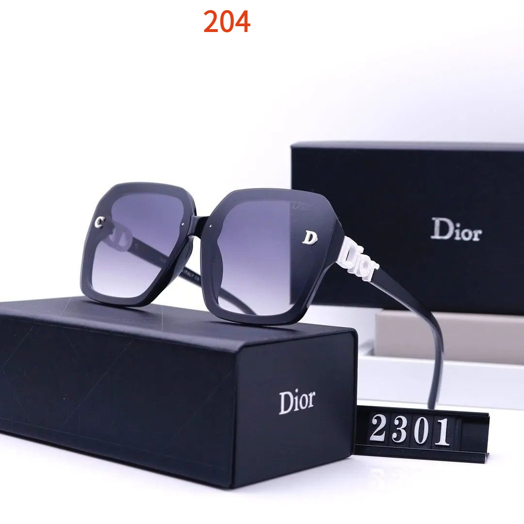 Sunglasses with the Box, SD24-2301 203 204 205 206 207 - qinlai888