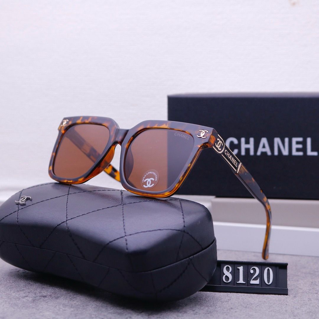 Sunglasses with the Box, SC25-8120 302 303 304 305 306 307 308 - qinlai888