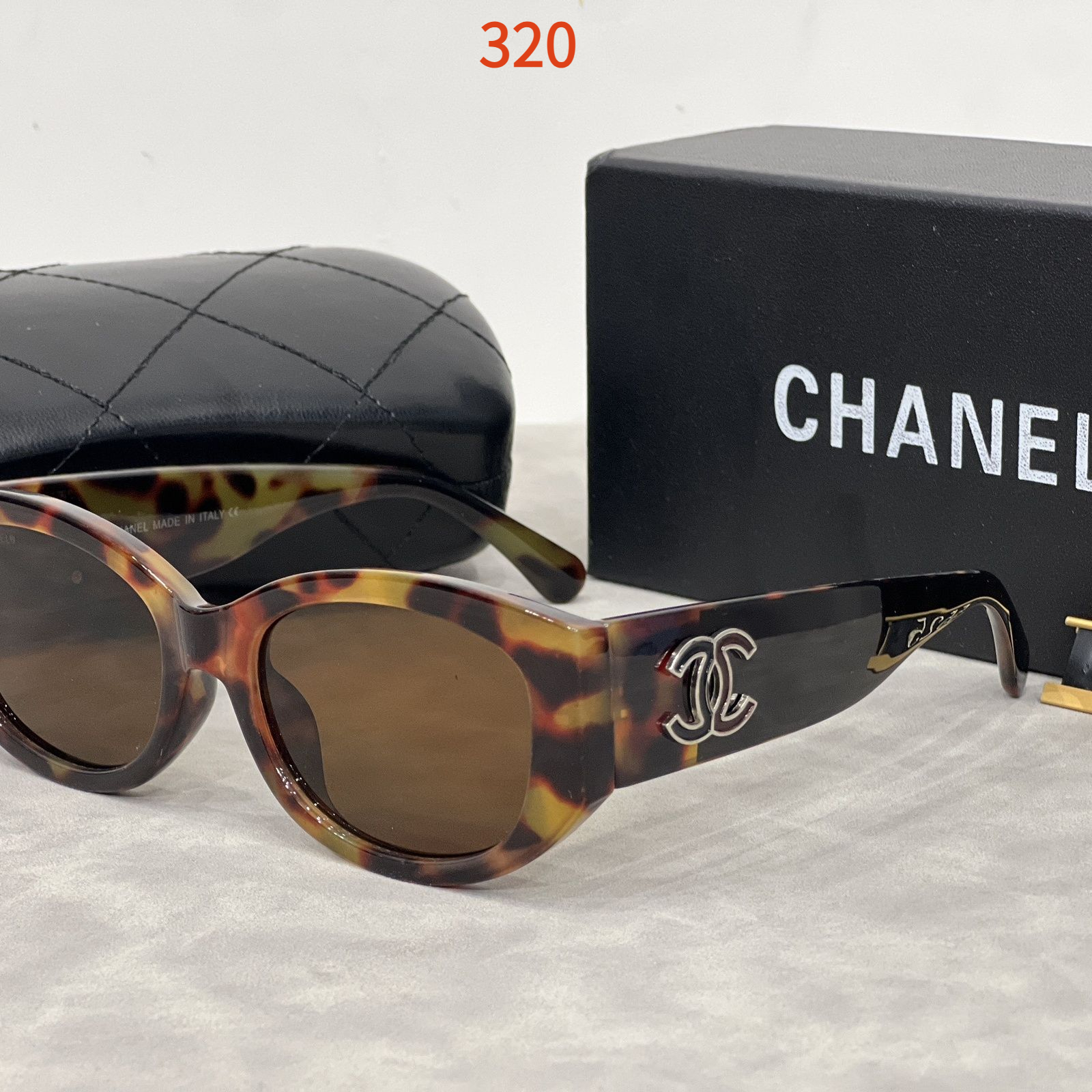 Sunglasses with the Box, SC25 315 316 317 318 319 320 - qinlai888