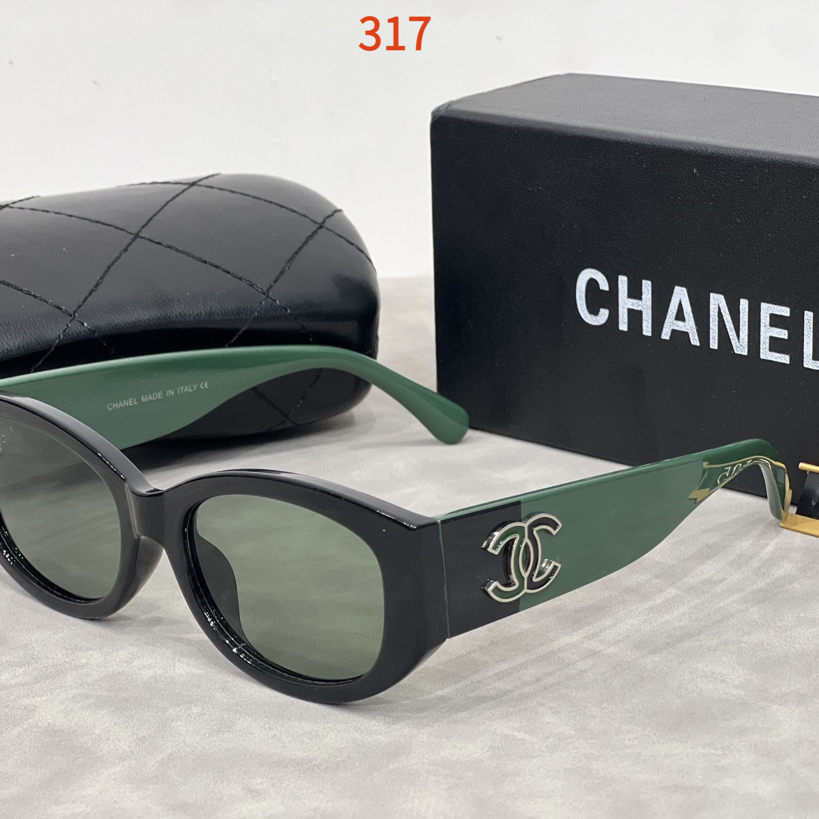 Sunglasses with the Box, SC25 315 316 317 318 319 320 - qinlai888