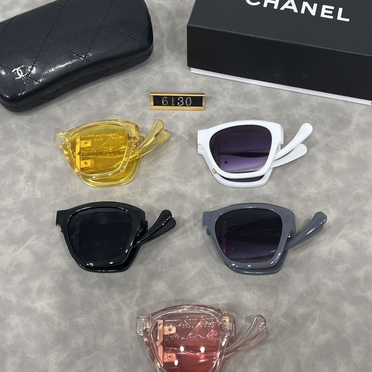 Sunglasses with the Box, SC25-6130 267 268 269 270 271 - qinlai888