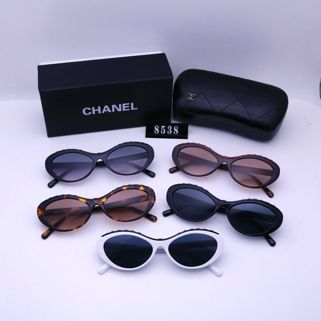 Sunglasses with the Box, SC38-8538 439 440 441 442 443 - qinlai888