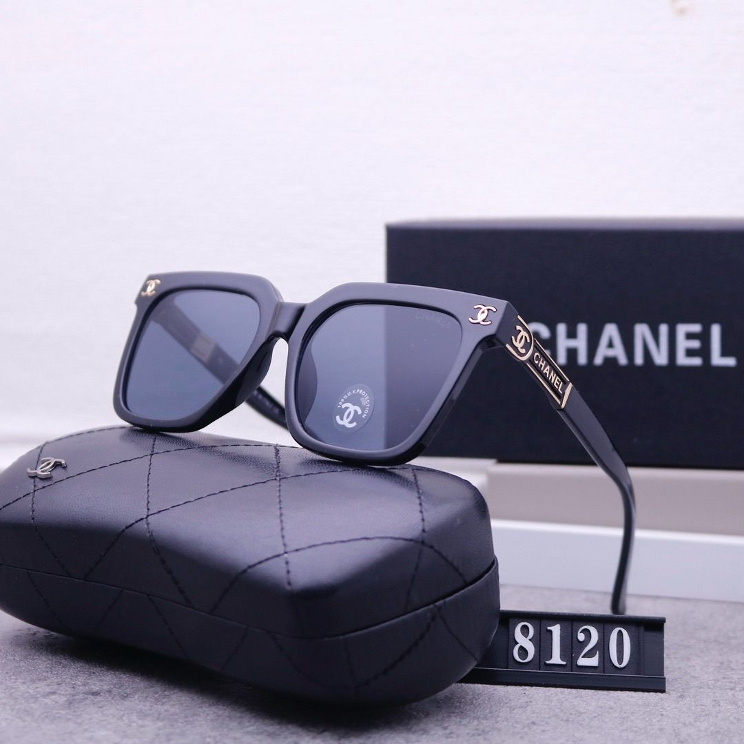 Sunglasses with the Box, SC25-8120 302 303 304 305 306 307 308 - qinlai888