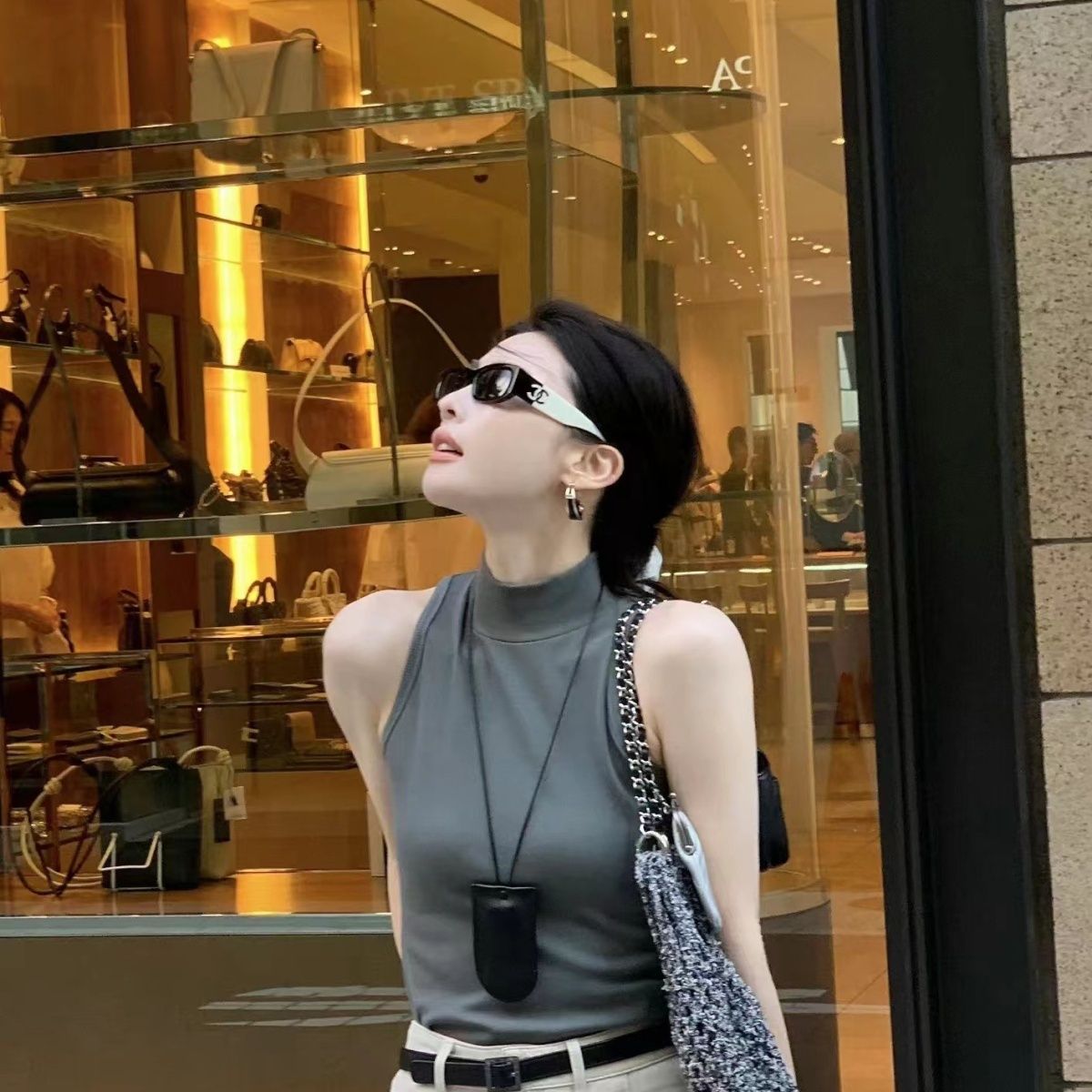 Sunglasses with the Box, SC25 315 316 317 318 319 320 - qinlai888