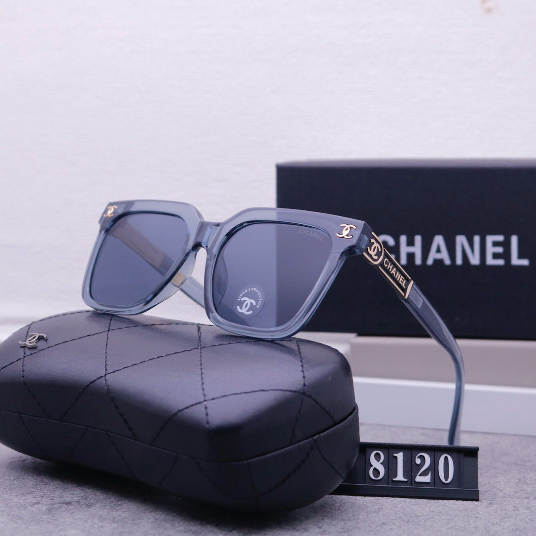 Sunglasses with the Box, SC25-8120 302 303 304 305 306 307 308 - qinlai888