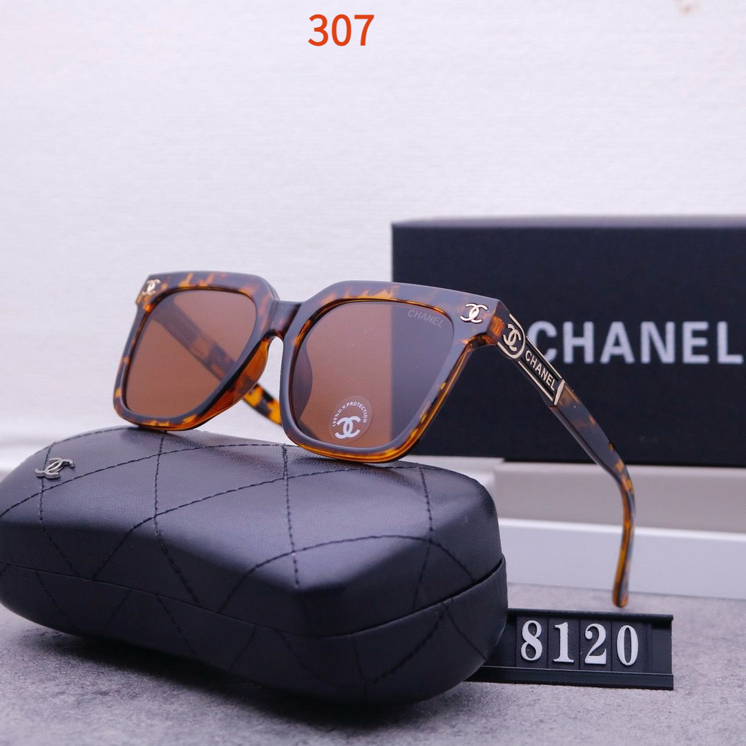 Sunglasses with the Box, SC25-8120 302 303 304 305 306 307 308 - qinlai888