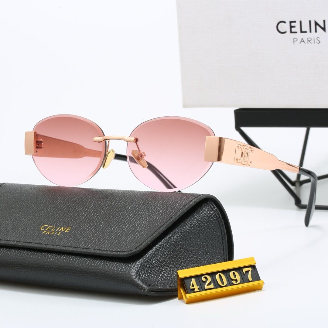 Sunglasses with the Box, S*C25-42097 530 531 532 533 534 535 - qinlai888