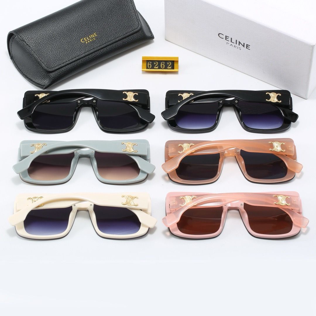 Sunglasses with the Box, S*C25-6262 557 558 559 560 561 562 - qinlai888