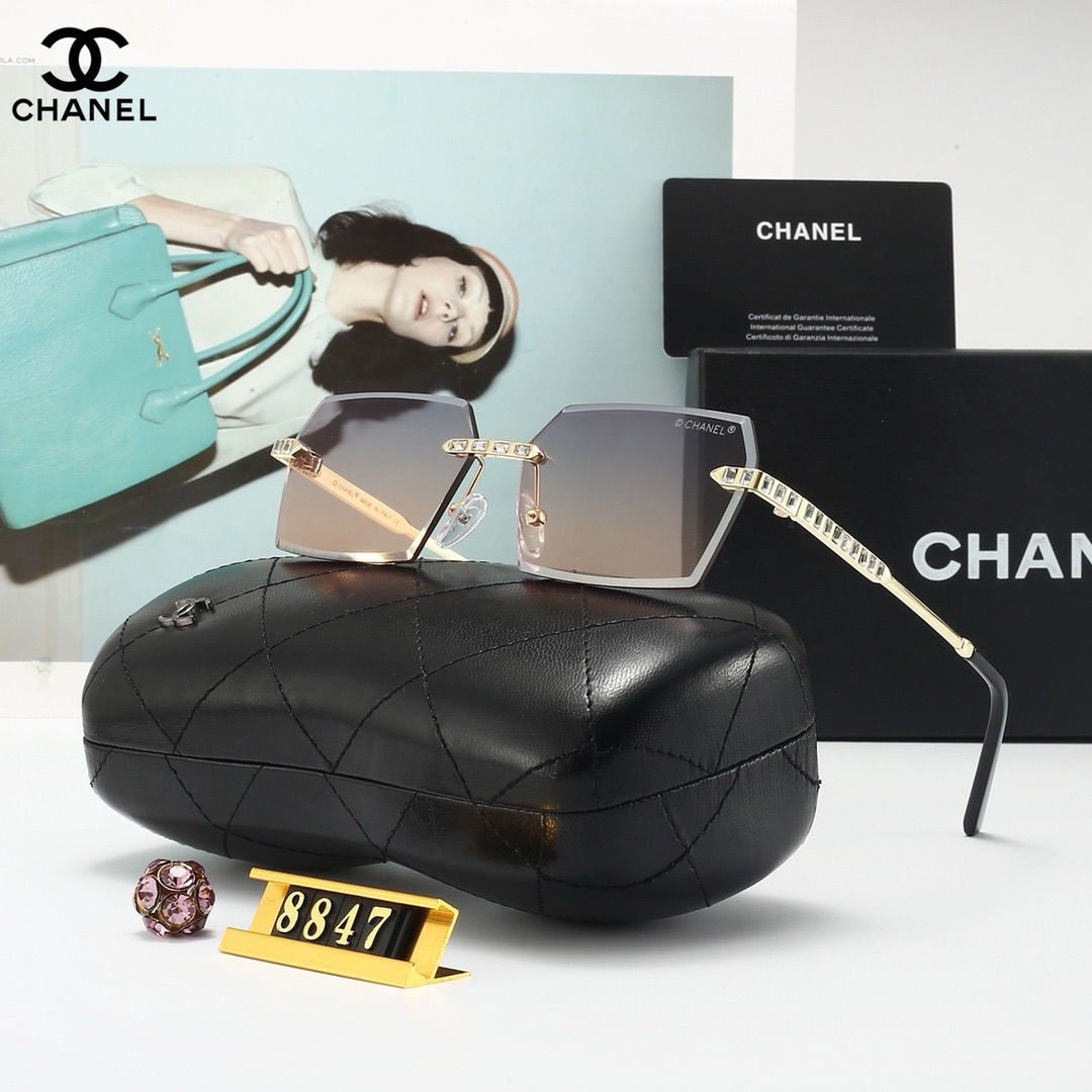 Sunglasses with the Box, SC37-8847 536 537 538 539 540 - qinlai888