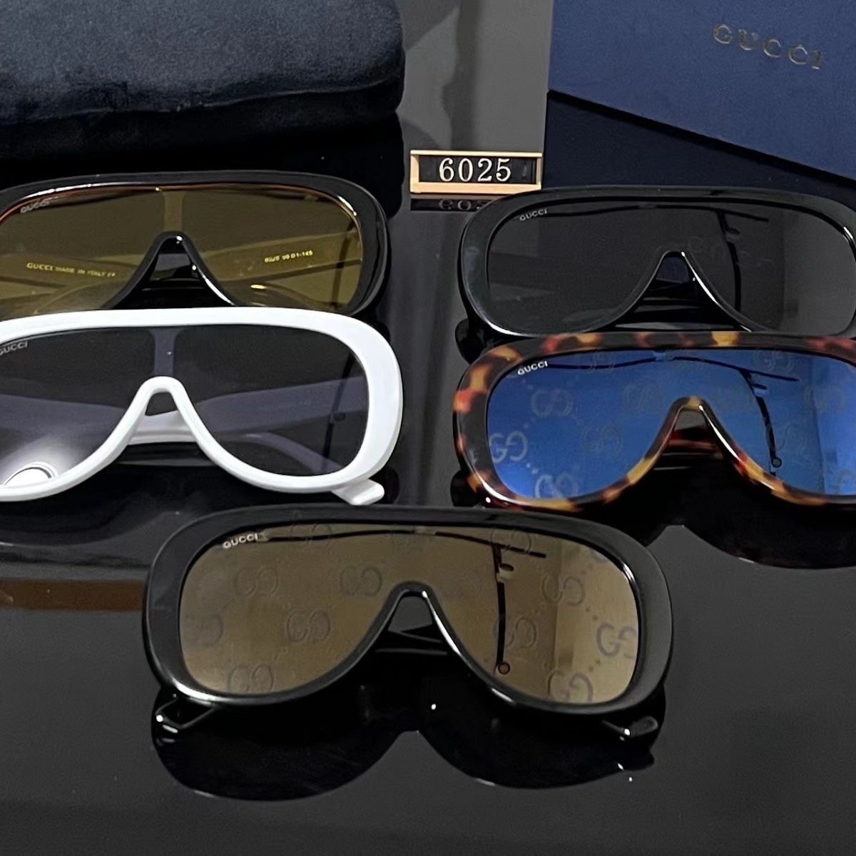 Sunglasses with the Box, SG25-6025 541 542 543 544 545 - qinlai888