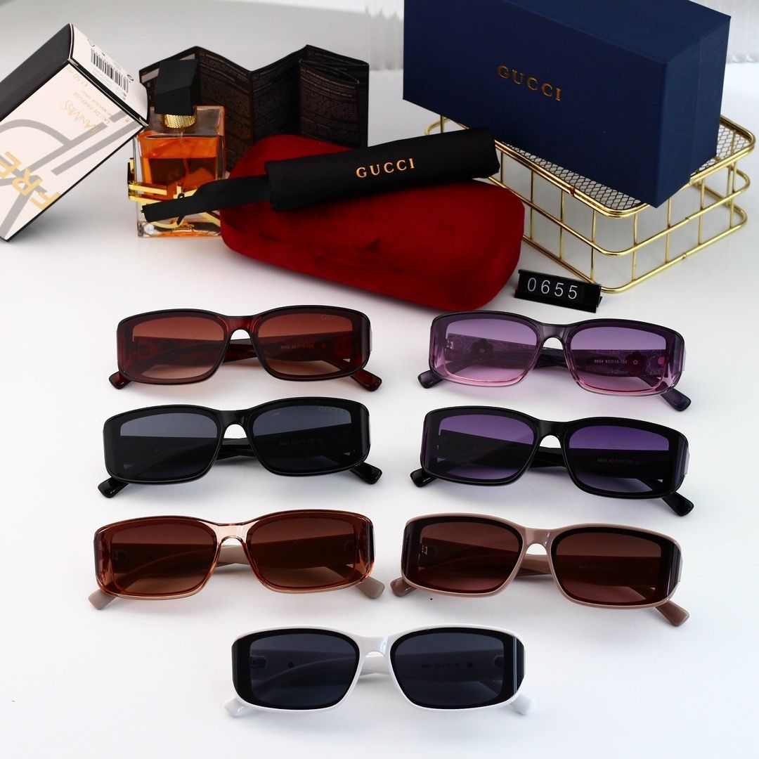 Sunglasses with the Box, SG25-0655 482 483 484 485 486 487 488 - qinlai888