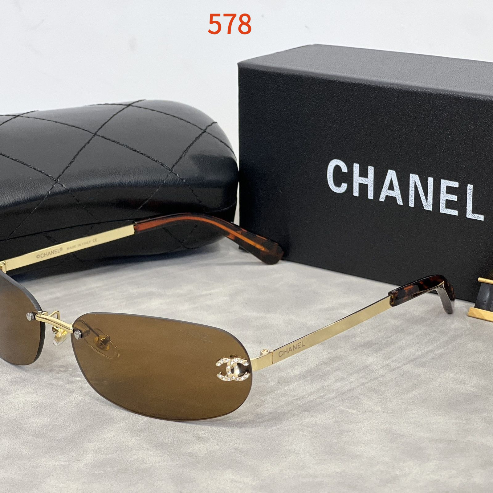 Sunglasses with the Box, SC38 574 575 576 577 578 - qinlai888