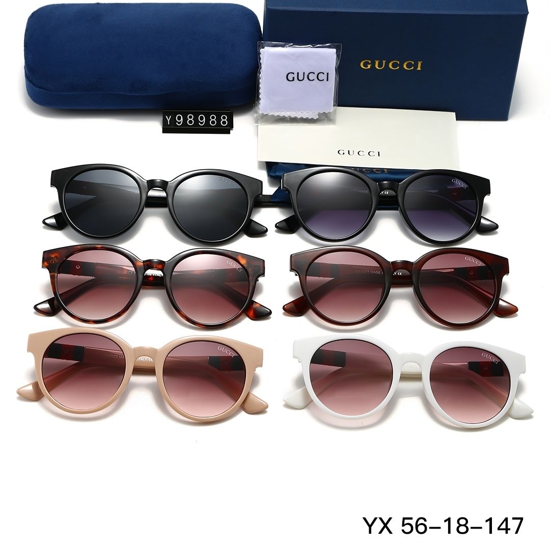 Sunglasses with the Box, SG25-98988 505 506 507 508 509 510 - qinlai888