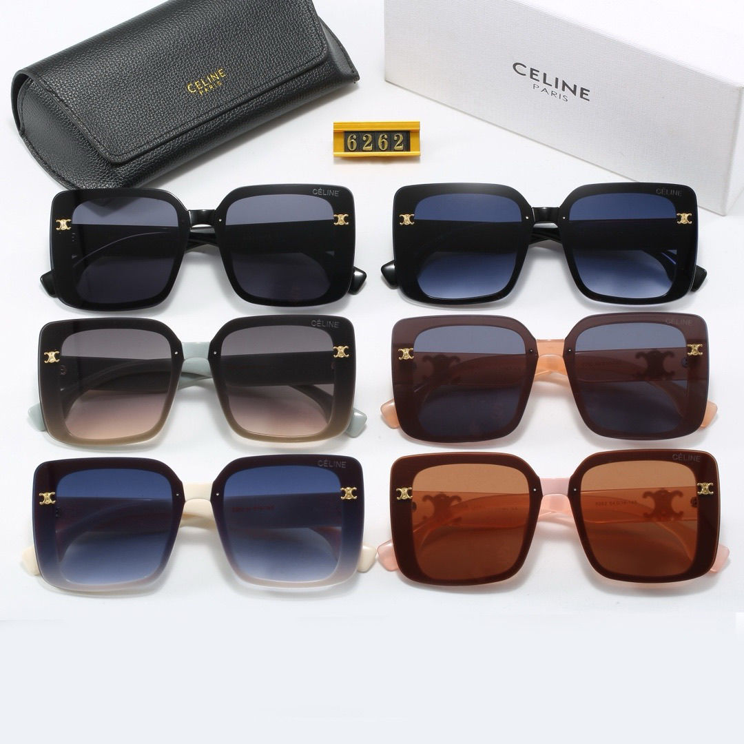 Sunglasses with the Box, S*C25-6262 557 558 559 560 561 562 - qinlai888