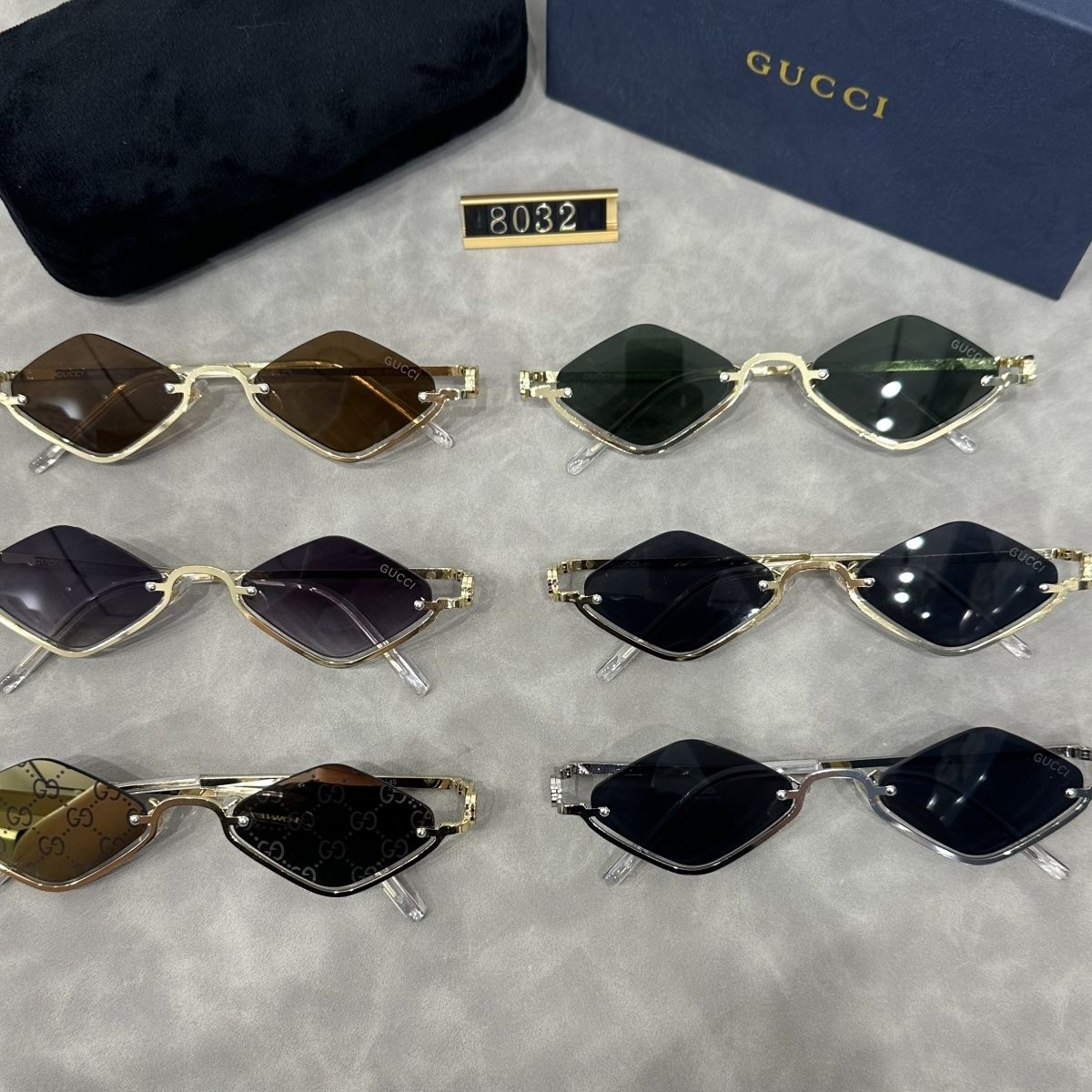 Sunglasses with the Box, SG25-8032 585 586 587 588 589 590 - qinlai888