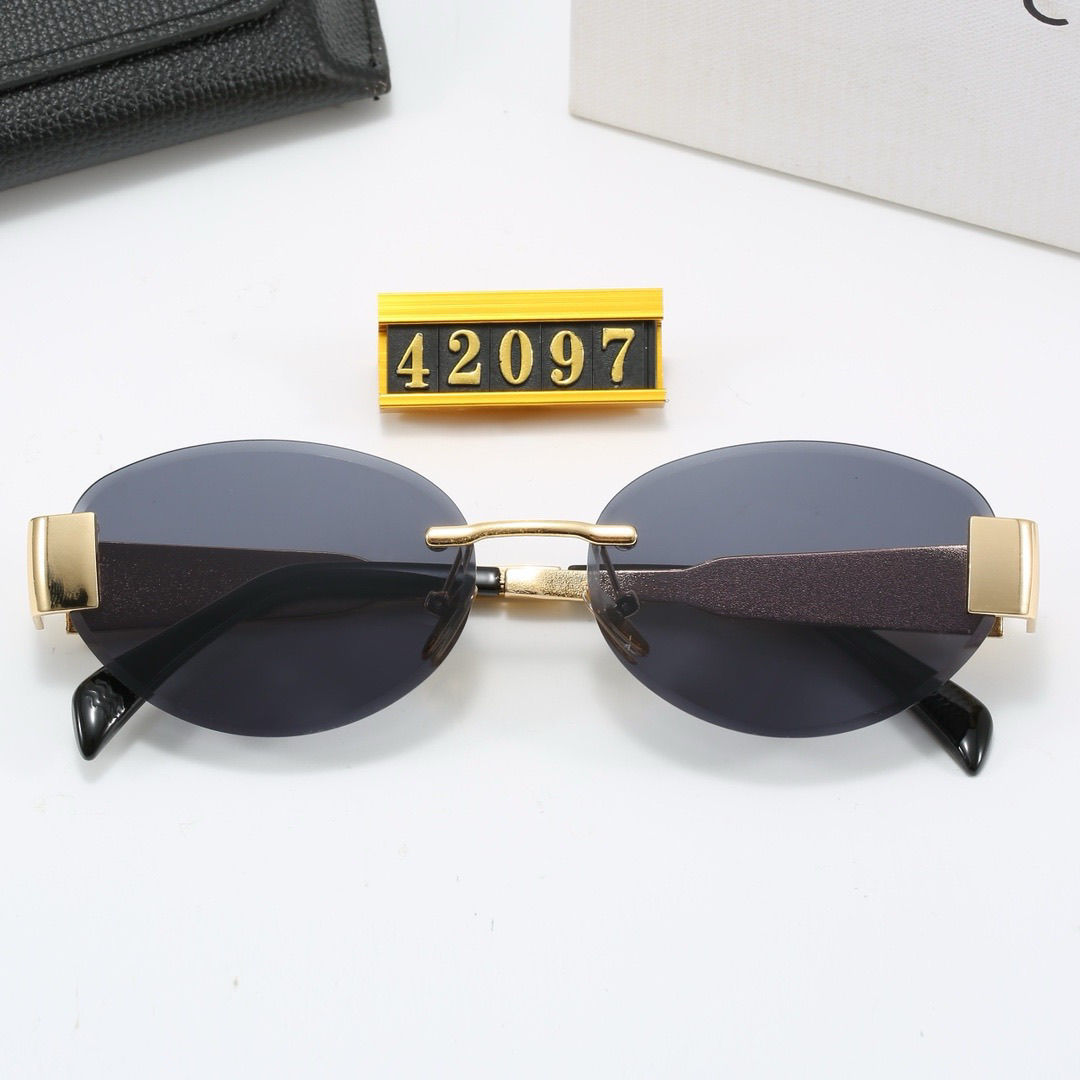 Sunglasses with the Box, S*C25-42097 530 531 532 533 534 535 - qinlai888