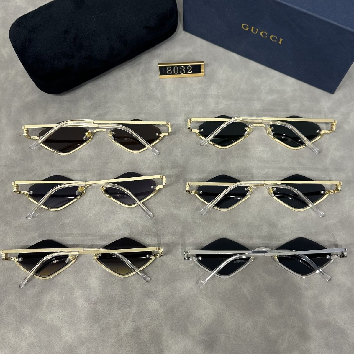 Sunglasses with the Box, SG25-8032 585 586 587 588 589 590 - qinlai888