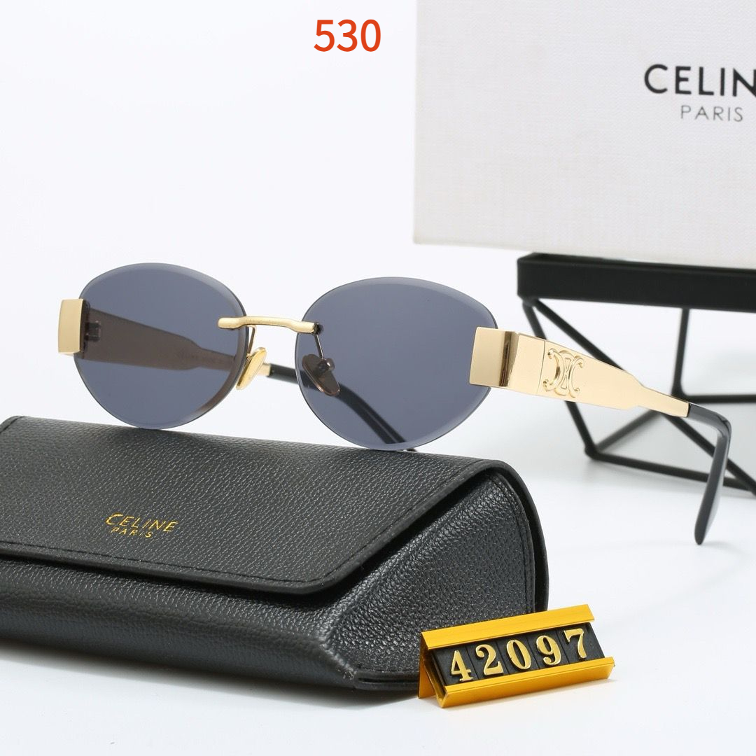 Sunglasses with the Box, S*C25-42097 530 531 532 533 534 535 - qinlai888