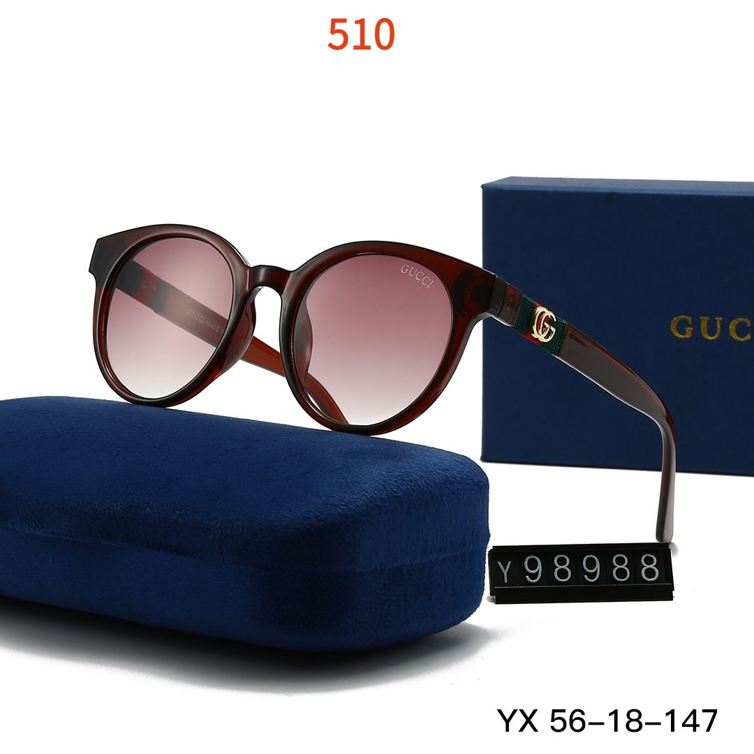 Sunglasses with the Box, SG25-98988 505 506 507 508 509 510 - qinlai888