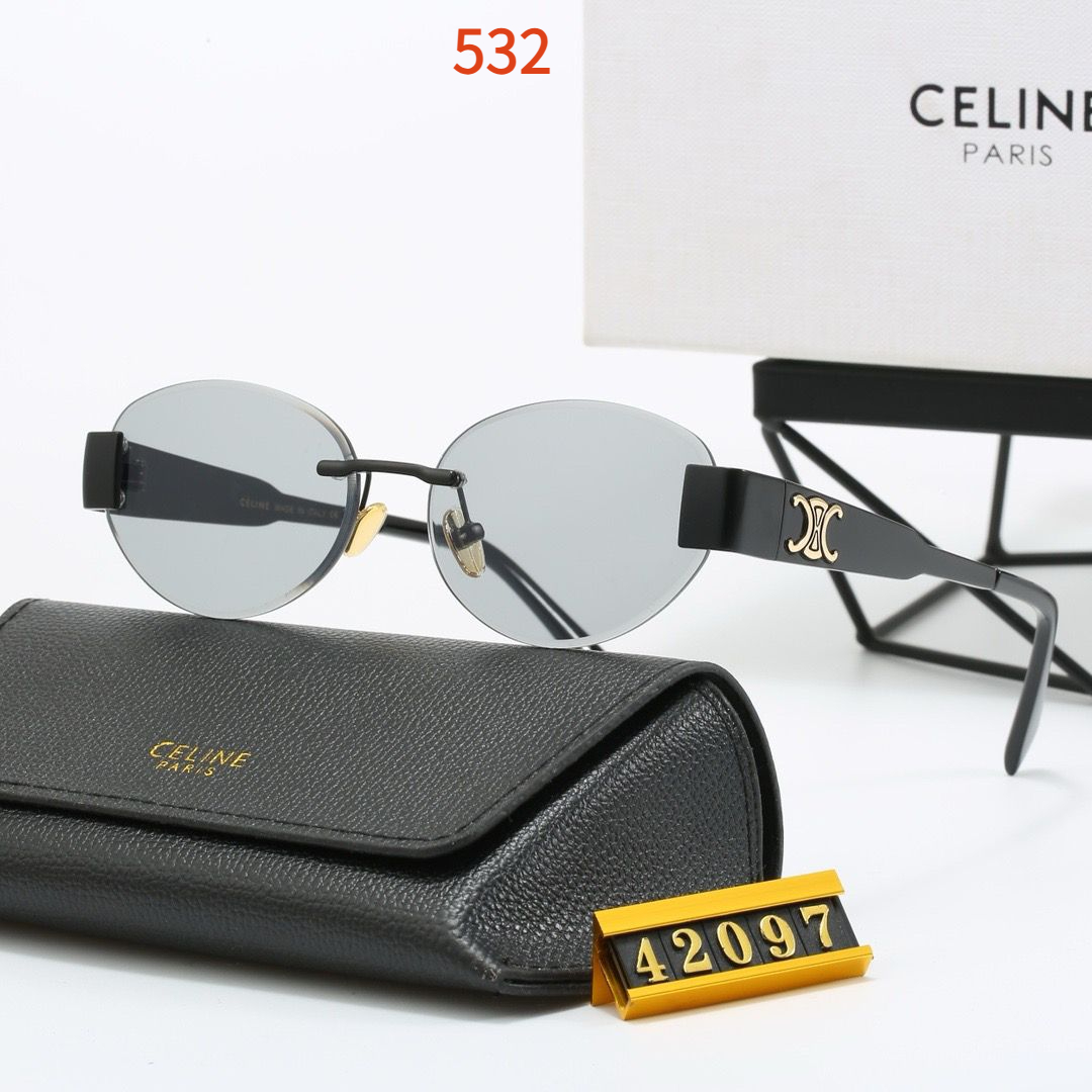 Sunglasses with the Box, S*C25-42097 530 531 532 533 534 535 - qinlai888