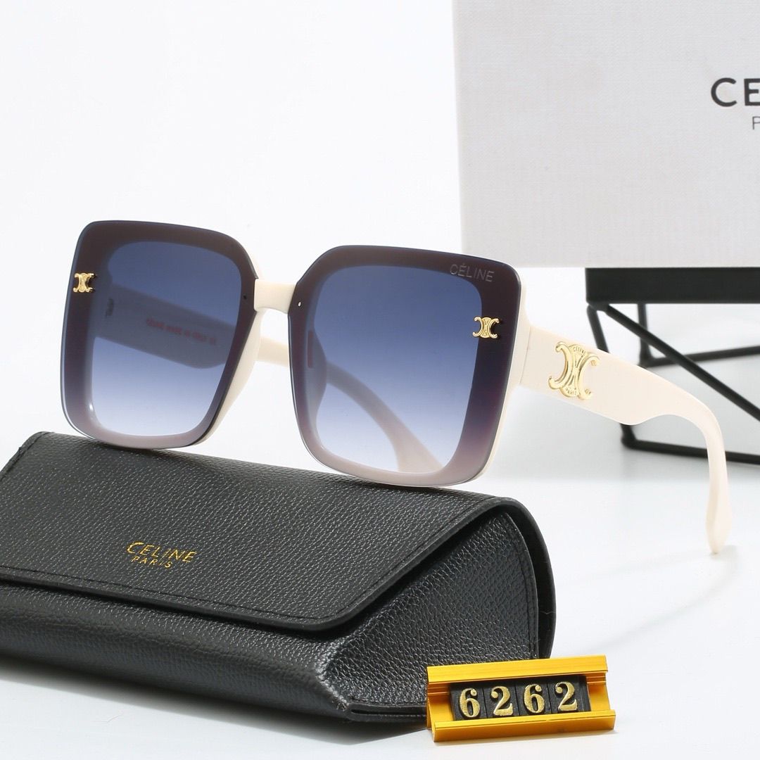 Sunglasses with the Box, S*C25-6262 557 558 559 560 561 562 - qinlai888