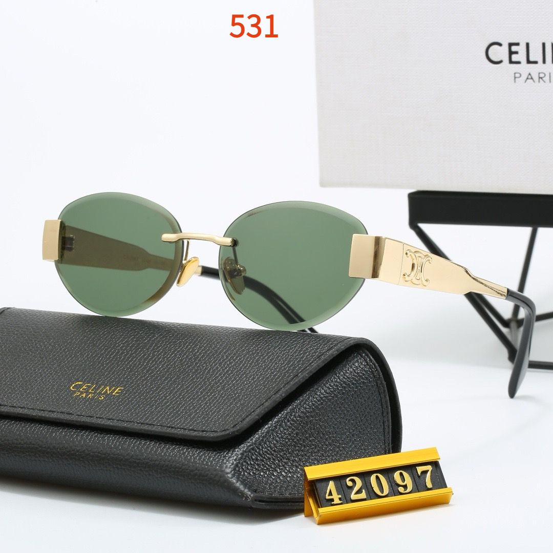 Sunglasses with the Box, S*C25-42097 530 531 532 533 534 535 - qinlai888