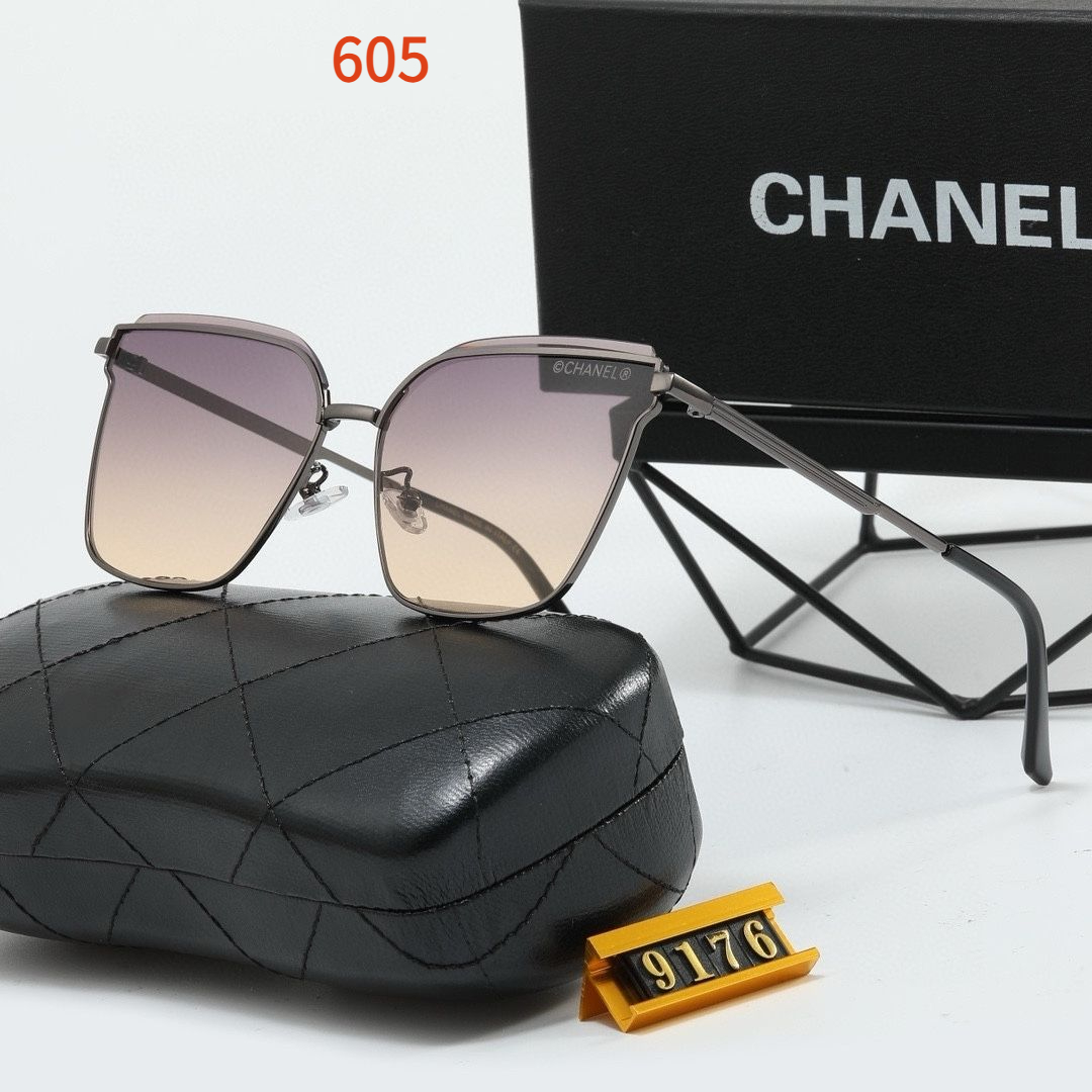 Sunglasses with the Box, SC38-9176 602 603 604 605 606 - qinlai888